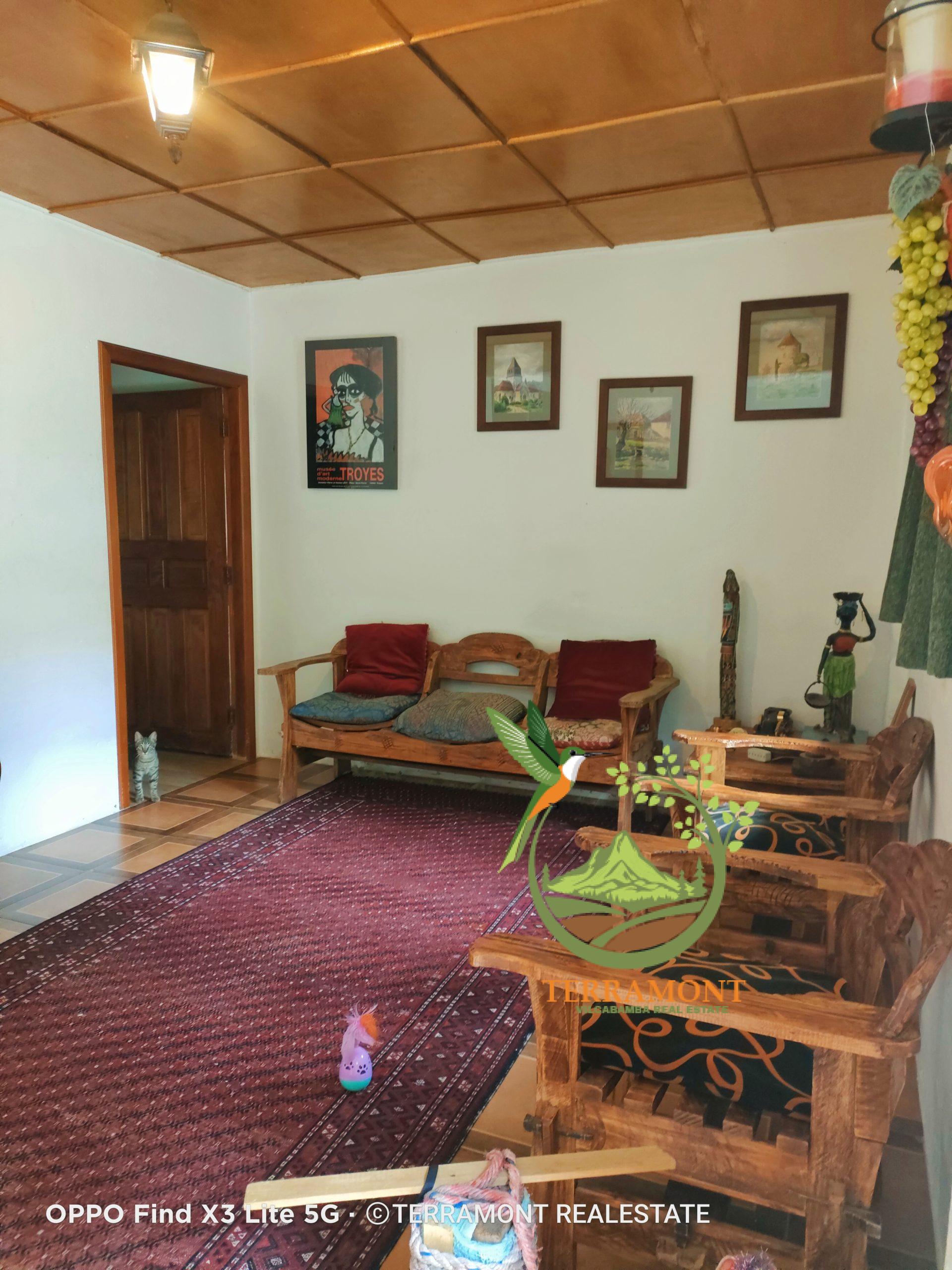 Se Vende Hermosa Casa en Vilcabamba con todo